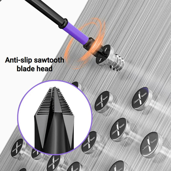 D1 Anti-Slip And Shock-Proof Bits With Phillips Screwdriver Bits