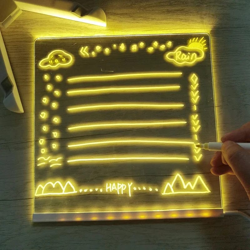 LED-Farbnotiztafel