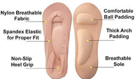 (3 PAIRS) Plantar Fasciitis Insoles with Arch Support