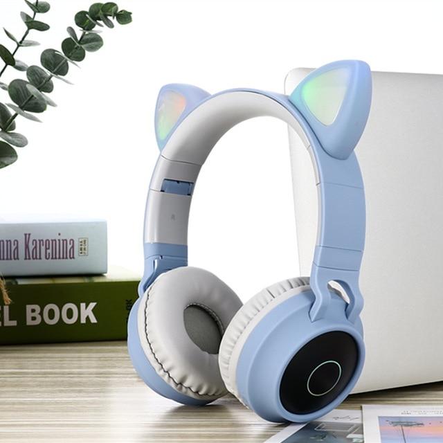 Premium Cat Ear Noise Cancelling Headphones