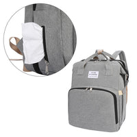 Tragbare Baby-Reisetasche mit integriertem Wickeltisch