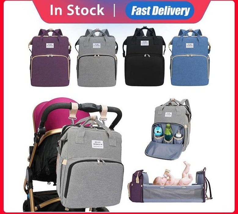 Portable Baby Travel Bag with Built-in Changing Table