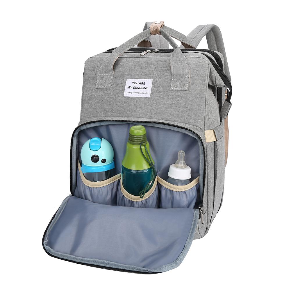 Tragbare Baby-Reisetasche mit integriertem Wickeltisch