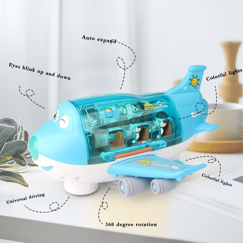 360-Degree Rotating Electric Toy Plane