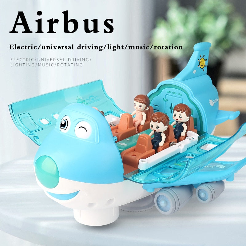 360-Degree Rotating Electric Toy Plane