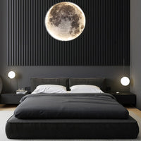 3D LED Mond oder Erde Deckenwandlampe | 24CM-80CM