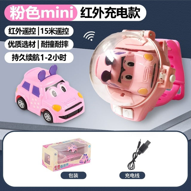 Mini Remote Control Car Watch