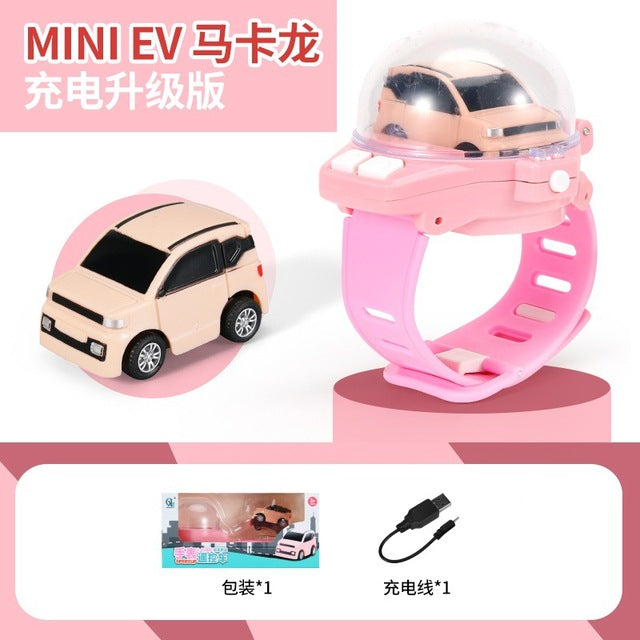 Mini Remote Control Car Watch