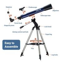 700mm Professional Astronomical Telescope with Phone Adapter