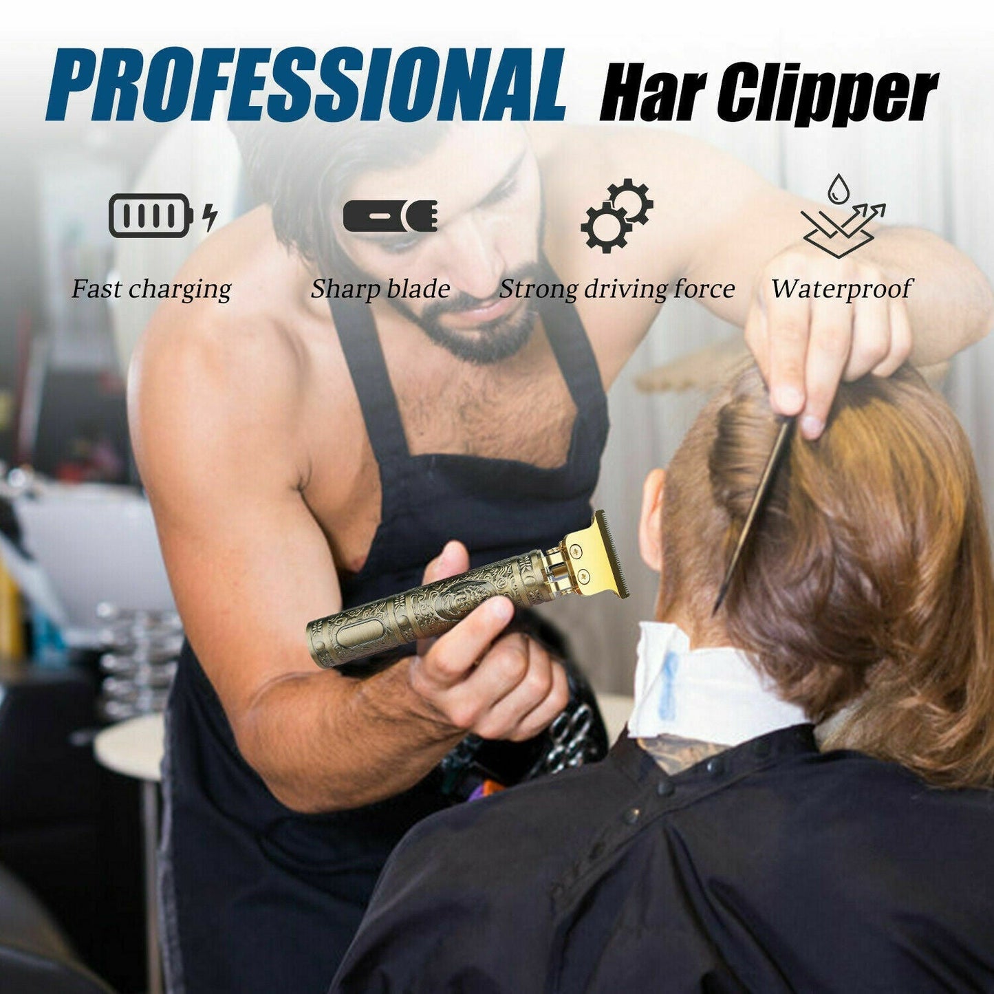 Professionelle Haar- und Bartschneider