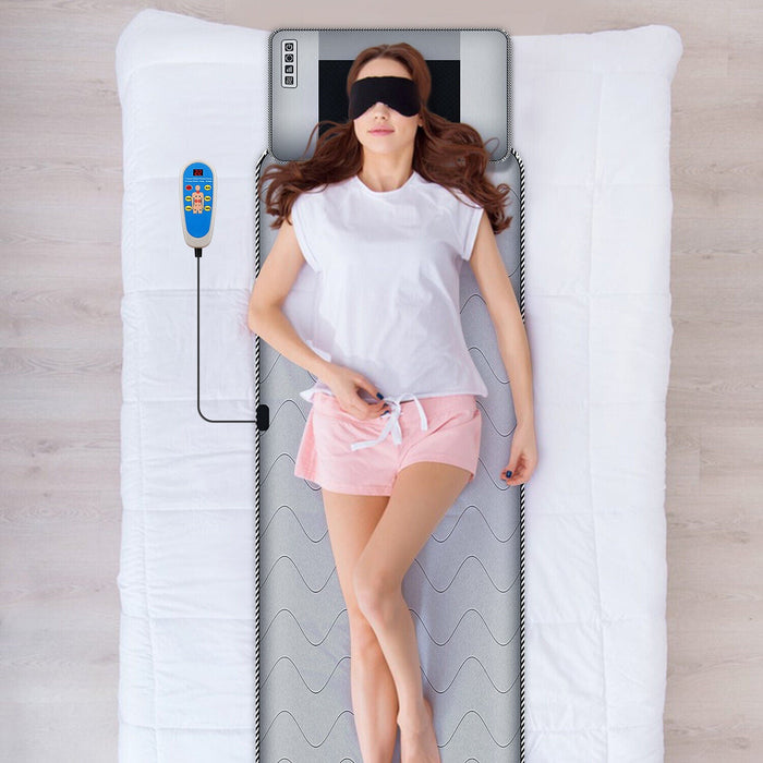 Portable Heated Electric Full Body Massage Mattress Mat