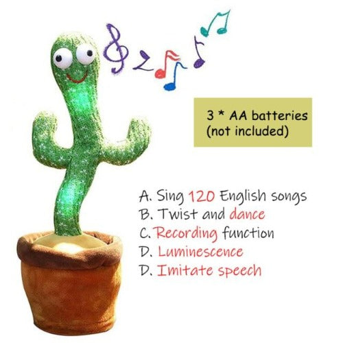 Dancing and Singing Cactus Toys