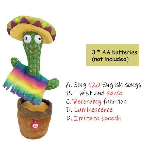 Tanzendes und singendes Kaktusspielzeug 