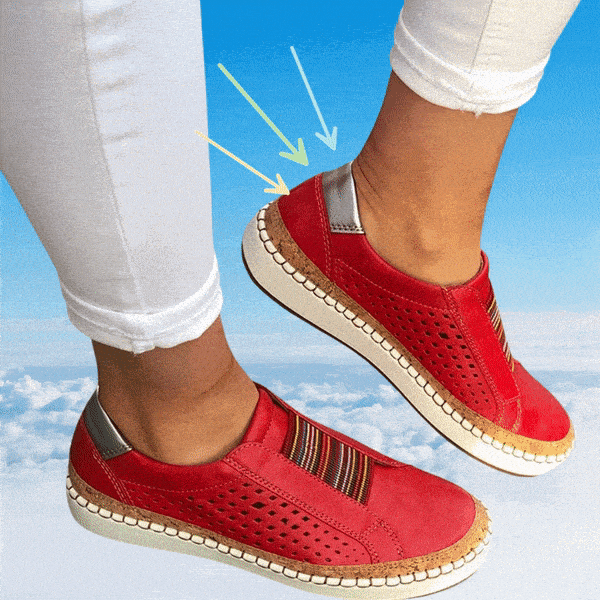 Veronique Vintage Orthopädische Schuhe für Ballenzehen für Damen