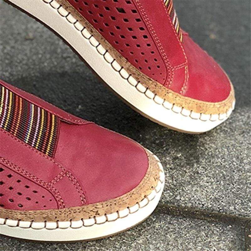 Veronique Vintage Orthopädische Schuhe für Ballenzehen für Damen