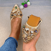 Rosanna Rhinestone Flats