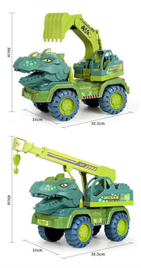 XL Excavator Truck Dinosaur Transportation